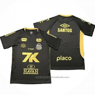 Tailandia Camiseta Santos Special 2025 Negro Oro