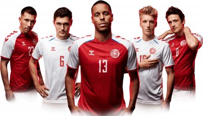 camiseta Dinamarca 2021