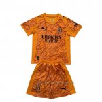 Camiseta AC Milan Portero Nino 25/26 Naranja