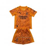 Camiseta AC Milan Portero Nino 25/26 Naranja
