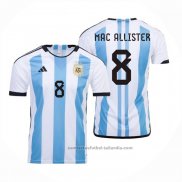 Camiseta Argentina Jugador Mac Allister 1ª 2022