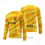 Camiseta Barcelona Portero Manga Larga 23/24 Amarillo