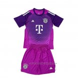 Camiseta Bayern Munich Portero Nino 25/26 Purpura