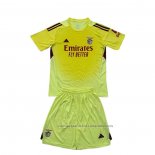 Camiseta Benfica Portero Nino 25/26 Amarillo