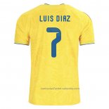 Camiseta Colombia Jugador Luis Diaz 1ª 2026