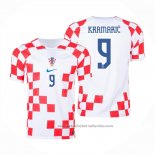 Camiseta Croacia Jugador Kramaric 1ª 2022