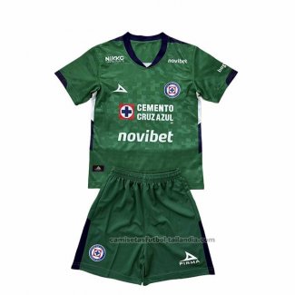 Camiseta Cruz Azul Portero 2ª Nino 25/26