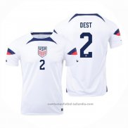 Camiseta Estados Unidos Jugador Dest 1ª 2022