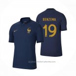 Camiseta Francia Jugador Benzema 1ª 2022