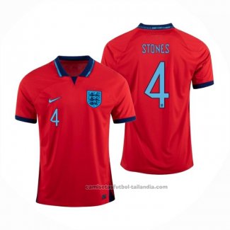 Camiseta Inglaterra Jugador Stones 2ª 2022