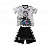 Camiseta Japon Anime Nino 25/26 Blanco