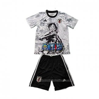 Camiseta Japon Anime Nino 25/26 Blanco