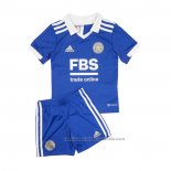 Camiseta Leicester City 1ª Nino 22/23