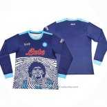 Camiseta Napoli Maradona Special Manga Larga 21/22
