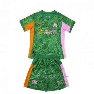 Camiseta PSV Portero Nino 25/26 Verde
