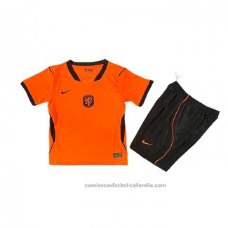 Camiseta Paises Bajos 1ª Nino 2026