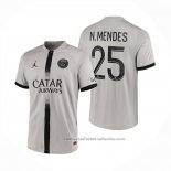 Camiseta Paris Saint-Germain Jugador N.Mendes 2ª 22/23