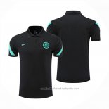 Camiseta Polo del Inter Milan 22/23 Negro