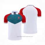 Camiseta Polo del Liverpool 22/23 Verde Blanco Rojo