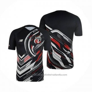 Camiseta Pre Partido del Sao Paulo 2025 Negro