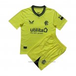 Camiseta Rangers Portero Nino 23/24 Amarillo