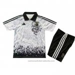 Camiseta Real Madrid Dragon Nino 25/26 Gris
