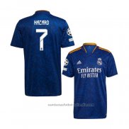 Camiseta Real Madrid Jugador Hazard 2ª 21/22