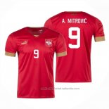 Camiseta Serbia Jugador A.Mitrovic 1ª 2022