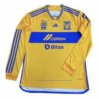 Camiseta Tigres UANL 1ª Manga Larga 23/24