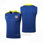 Camiseta de Entrenamiento Atletico Madrid Sin Mangas 25/26 Azul