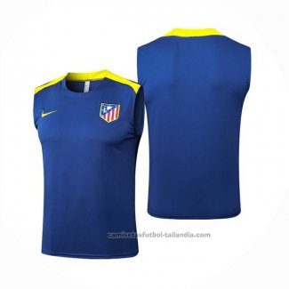 Camiseta de Entrenamiento Atletico Madrid Sin Mangas 25/26 Azul