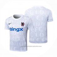 Camiseta de Entrenamiento Chelsea 25/26 Blanco