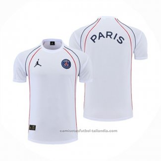 Camiseta de Entrenamiento Paris Saint-Germain Jordan 22/23 Blanco