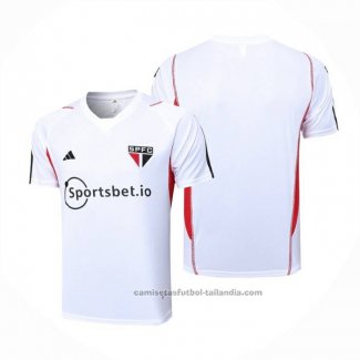 Camiseta de Entrenamiento Sao Paulo 23/24 Blanco