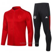 Chandal de Chaqueta del Bayern Munich 20/21 Rojo