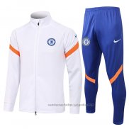 Chandal de Chaqueta del Chelsea 21/22 Blanco