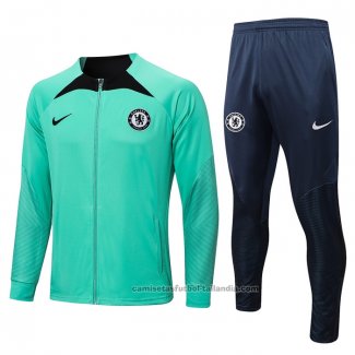 Chandal de Chaqueta del Chelsea 22/23 Verde