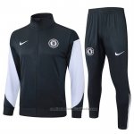 Chandal de Chaqueta del Chelsea 25/26 Gris