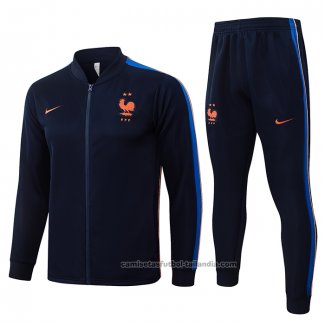 Chandal de Chaqueta del Francia 26/27 Azul