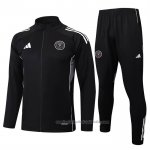 Chandal de Chaqueta del Inter Miami Nino 25/26 Negro