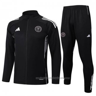 Chandal de Chaqueta del Inter Miami Nino 25/26 Negro