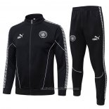 Chandal de Chaqueta del Manchester City Nino 25/26 Negro