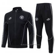 Chandal de Chaqueta del Manchester City Nino 25/26 Negro