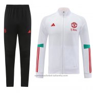 Chandal de Chaqueta del Manchester United 23/24 Blanco