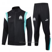 Chandal de Chaqueta del Olympique Marsella 23/24 Negro