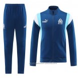 Chandal de Chaqueta del Olympique Marsella Nino 23/24 Azul