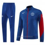 Chandal de Chaqueta del Paris Saint-Germain 25/26 Azul Rojo