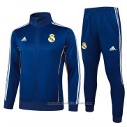 Chandal de Chaqueta del Real Madrid Nino 25/26 Azul