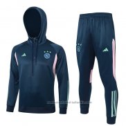 Chandal de Sudadera del Ajax Nino 23/24 Azul