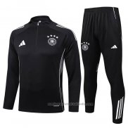 Chandal de Sudadera del Alemania Nino 25/26 Negro